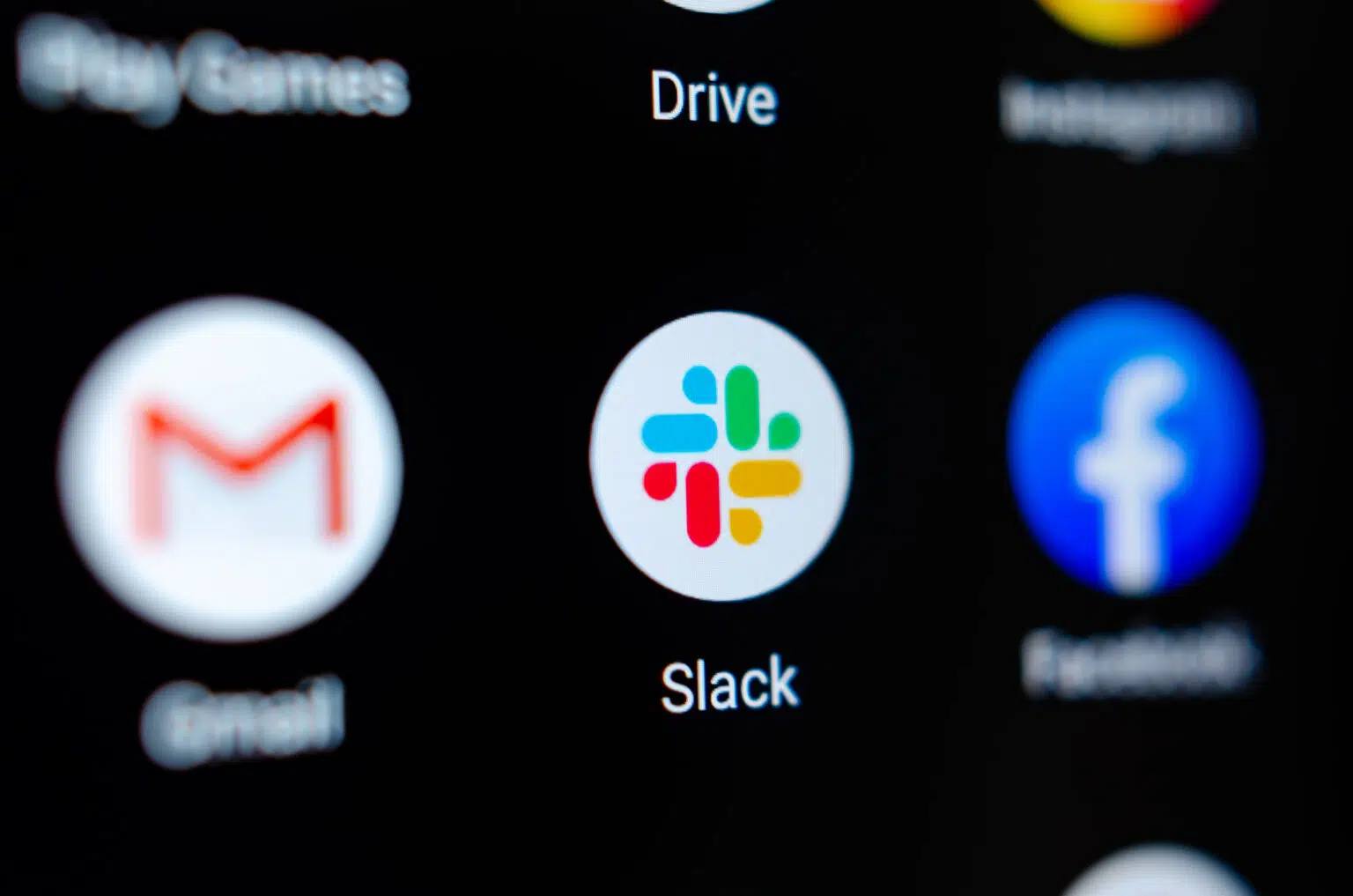 There is the logo of Slack in their building, August 21, 2019 San Francisco / USA - Slack Technologies, Inc.